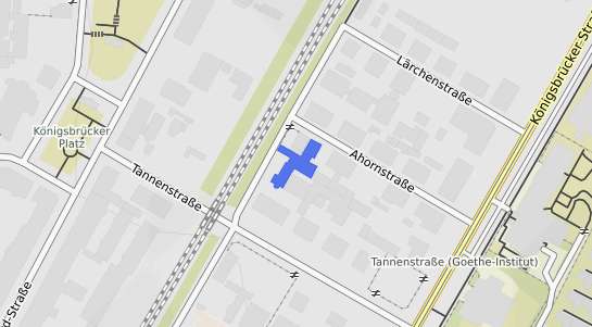 Bodenrichtwertkarte Dresden Aeussere Neustadt